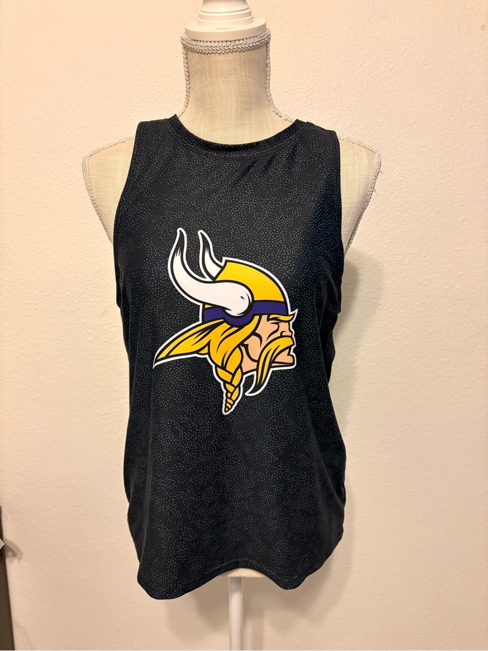 Women's Black Minnesota Vikings Sleeveless Tank Top